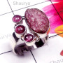 Rough Tourmaline B - CLR999-Tourmaline Rough Gemstone Fancy Ring