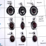 9 pcs Eudialyte Pendant - O CPJ993 - Natural Eudialyte Checker Cut Gemstone 925 Sterling Silver Wholesale Pendants