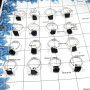 Black Tourmaline Rough - D - 300 Gms 4 to 9 Adjustable 925 Sterling Silver Natural Rough Gemstone Wholesale Ring Lot WSLR996