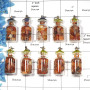 Carnelian - D - MTS995 - 10 Pcs Wholesale Lots Newly Arrival Natural Red Carnelian Chakra Chips Bottles Pendants