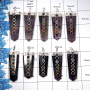 Amethyst - I - MTS997 - 10 Pcs Lots Amazing Natural Purple Amethyst Gemstone White Metal-Non Silver Metaphysical Pendants