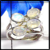 Rainbow Moonstone Cut