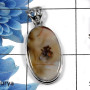 Agate SALE950 - Latest Collection Agate  Gemstone 925 Sterling Silver Plain Setting Pendant