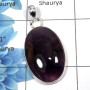 Cacoxenite - SALE985 - Christmas Sale Natural Cacoxenite Gemstone 925 Sterling Silver Plain Setting Pendant