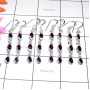 4 Pcs. Garnet B - SBP990-Natural Gemstone Fancy Bejal Earring