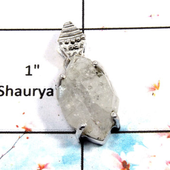 Herkimer Diamond - G SPS880 - Amazing Herkimer Diamond Stone 925 Sterling Silver Prong Setting Handmade Pendant Herkimer Diamond - G SPS880 - Amazing Herkimer Diamond Stone 925 Sterling Silver Prong Setting Handmade Pendant