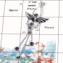 Amethyst Cut - H SWP994 - Gorgeous Amethyst Cut Gemstone 925 Sterling Silver Guardian Wings Handmade Pendant