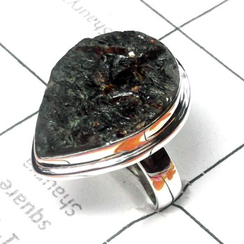 Astrophyllite Drusy O - DAS997-Astrophyllite Drusy with 925 sterling silver Pendants