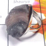 Desert Drusy A - DDZ996-Desert Drusy gems Ring with 925 sterling sivler
