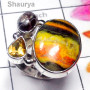 Eclipse K - CLR990-Exclusive Silver 925 Manufacturer Cluster Ring