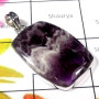 Amethyst lace Agate A - DAL998-Amethyst lace Agate silver gems Pendants