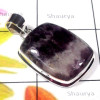 Amethyst lace Agate B - DAL998-Amethyst lace Agate silver gems Pendants