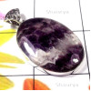 Amethyst lace Agate A - DAL999-Semiprecious gems Amethyst lace agate