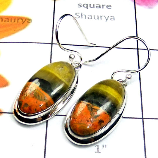 Eclipse A - ELD997-Beautiful Eclipse gems with 925 silver Earring