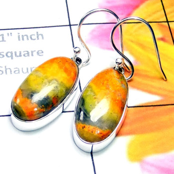 Eclipse O - ELD997-Beautiful Eclipse gems with 925 silver Earring