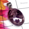 Amethyst Lace B - DAL995-Amethyst Lace Sterling Silver Wholesale Pendant