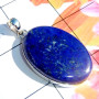 Lapis C - LPS996-Cab Lapis Gemstone 925 Stunning Pendant