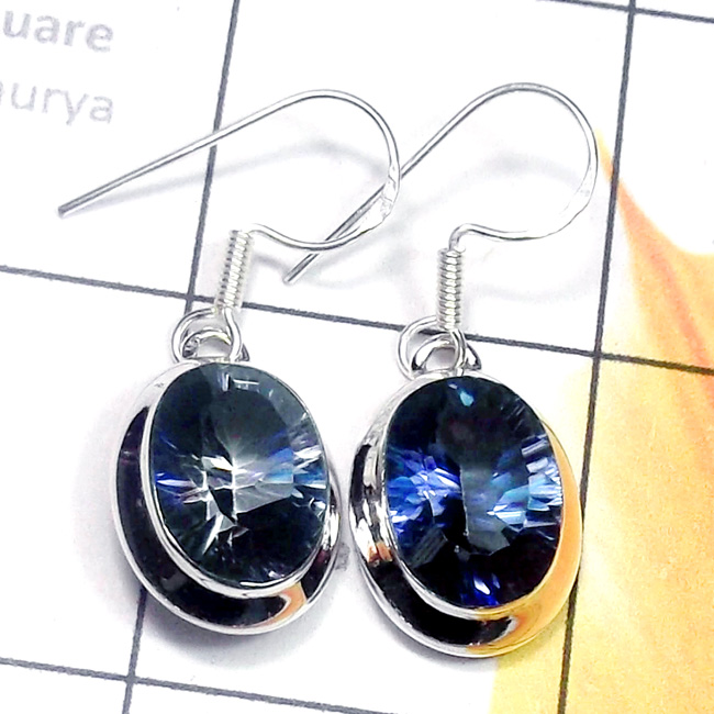 Blue Mystic F - SPE980-Exclusive 925 Sterling Silver Cut n Cab Gemstone Stunning