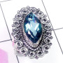 Alexandrite C - SDR878-925 Sterling Silver Multi Gemstone Wholesale Designer Rin