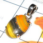 4.2 gram Eclipse O - XCP983- 925 Sterling silver Eclipse Pendants closeout collection