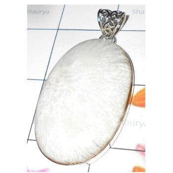 Cab stone O - XCP977- Large sterling silver chunky style plain Pendants wholes Cab stone O - XCP977- Large sterling silver chunky style plain Pendants wholes