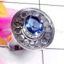 Alexandrite O - SDR876-Exclusive 925 Silver Cut Gemstone Handmade Wholesale Ring