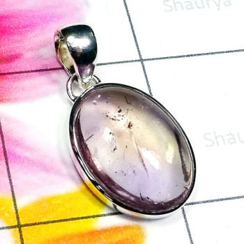 Ametrine B - ISP883-Cab Ametrine with 925 Superior Silver Stunning Pendant