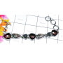 Turtella Jasper, Smokey, Flat Druzy B - SPB963-Turtella Jasper, Smokey, Druzy, Made in 925 Silver Wholes