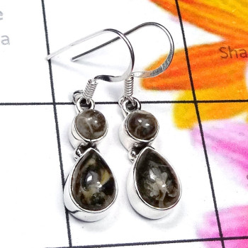Turtella Jasper D - SPE972-Turtella Jasper Cab Gemstone 925 Sterling Silver Stunning Turtella Jasper D - SPE972-Turtella Jasper Cab Gemstone 925 Sterling Silver Stunning