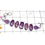 Purple Copper Turquoise C - SPB962-Purple Copper Turquoise 925 Sterling Silver Handmade Fabu