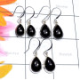 3 Pair Black Onyx C - SVP902-925 Silver Manufacturer Genuine Cab Black Onyx 3 Pair Lig