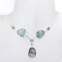 19 inch Labradorite Cut A - SCN990-Semiprecious Cut Gemstone 925 Silver Manufacturer 19 inch