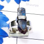 Labradorite Rough F - SPR974-Genuine Rough Gemstone Made in 925 Silver Fancy Prong Set