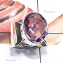 Amethyst Cut F - RSS996-Genuine Cut n Cab Gemstone Made in 925 Silver Handmade St