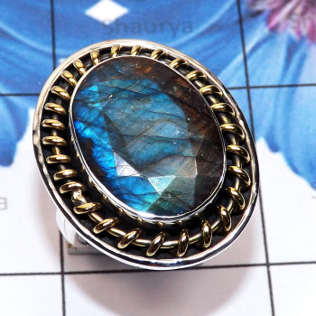 Labradorite Cut D - STR952-Mohave Azurite, Dalmatian Pink, Chevron Amethyst, Imperia Labradorite Cut D - STR952-Mohave Azurite, Dalmatian Pink, Chevron Amethyst, Imperia