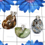 3 Pcs Green Pietersite, Astrophyllite Rough, Petrified Wood G - SDP862-Semiprecious Rough Gemstone 925 Sterling Silver 3 Pcs Dri