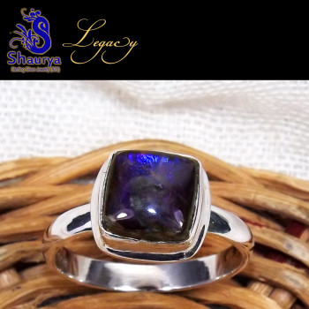 Ammolite B - ALG962-Ammolite Gemstone 925 Sterling Silver Handmade Wholesale