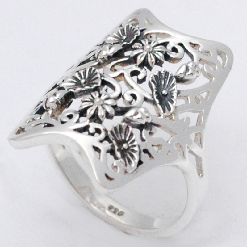 Plain Silver Ring A - SCR888-925 Sterling Silver Wholesale  Casting Ring In India