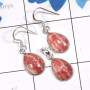 2 Pcs Rodochrosite Set A - SBP918-Earring Pendant Bracelet Bejal Rodochrosite set 925 Sterl