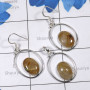 Golden Rutile Set O - SBP912-Wholesale Earring Pendant Handmade Bejal 925 Sterling Sil