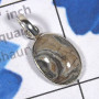 Mashroom Pyrite Pendant C - SBP908-Mashroom Pyrite Earring Pendant Bracelet Bejal Set 925 St