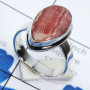 Rodochrosite A - PSR852 - Fancy Plain Setting Ring Made In Indian Factory With 92
