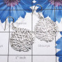 Plain Silver Earring A - PCJ988-Attaractive Small Designed Earrings of 925 Sterling Silve