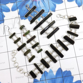 3Pcs Tourmaline Lot A - SBP902-New Natural Stick Tourmaline Gemstone Wholesale Lot of 92