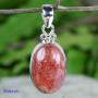 SUN STONE B - SST998- LIGHT WEIGHT DESIGNER SUN STONE PENDANTS MADE IN 925 STE