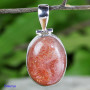 SUN STONE G - SST998- LIGHT WEIGHT DESIGNER SUN STONE PENDANTS MADE IN 925 STE