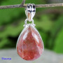 SUN STONE B - SST997-HANDMADE BEAUTIFUL SUN STONE PENDANTS WITH 925 STERLING S