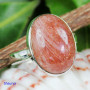 SUN STONE H - SST996- WONDERFUL DESIGNER SUN STONE RINGS WITH 925 STERLING SIL