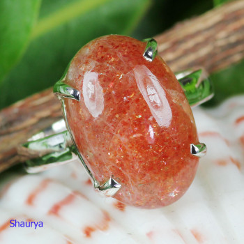 SUN STONE E - SST992- FACTORY MADE DESIGNER SUN STONE RINGS WITH 925 STERLING