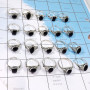 20Pcs Black Onyx B - SVP833-Wholesale 20pcs Designers Rings Lot Manufactured 925 Ster